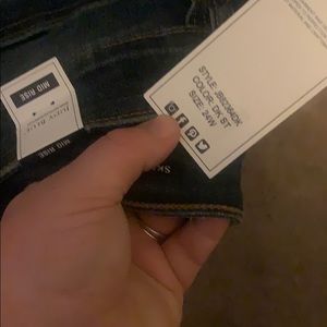 Judy blue distressed skinny jeans